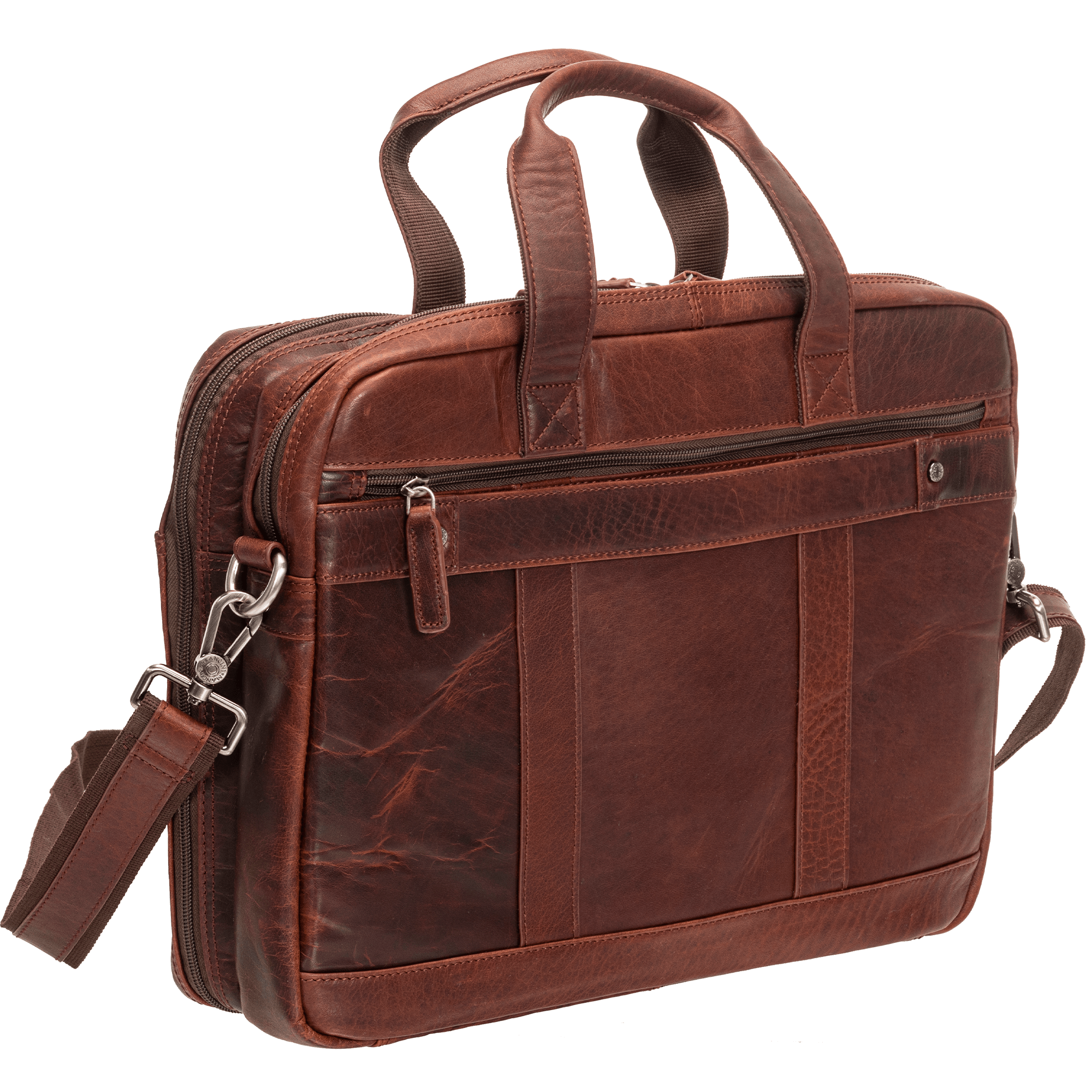 Buffalo Double Compartment Briefcase for Laptop and Tablet