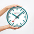 Mondaine Wall Clock Transformative Teal, 25 cm. Limited Edition