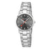 Mondaine Classic 30 mm, Stainless Steel Unisex Watch With Gray Sunray Dial