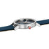 Mondaine Classic Brushed Steel Deep Ocean Blue Textile, 40 mm Men's Watch
