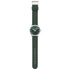 Mondaine Classic Brushed Steel Forest Green Textile, 40 mm Men's Watch
