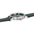Mondaine Classic Brushed Steel Forest Green Textile, 40 mm Men's Watch