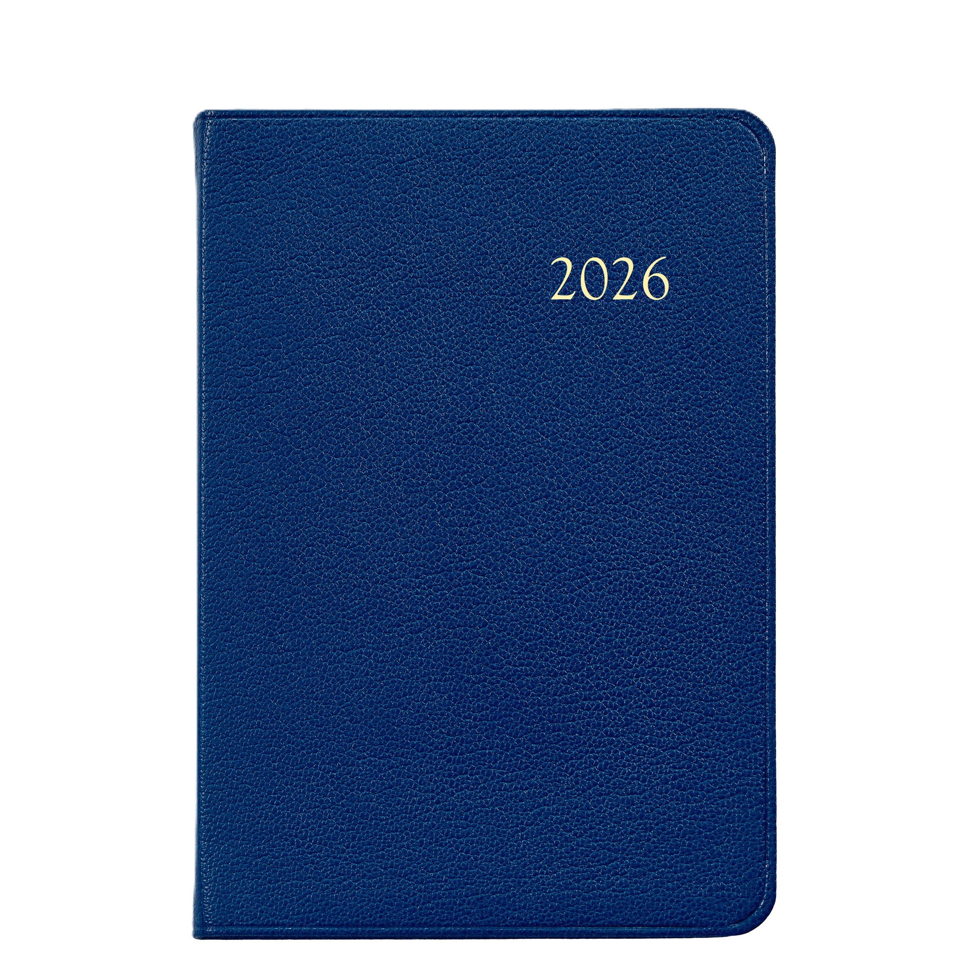 Graphic Image 2026 Daily Journal Goatskin Leather