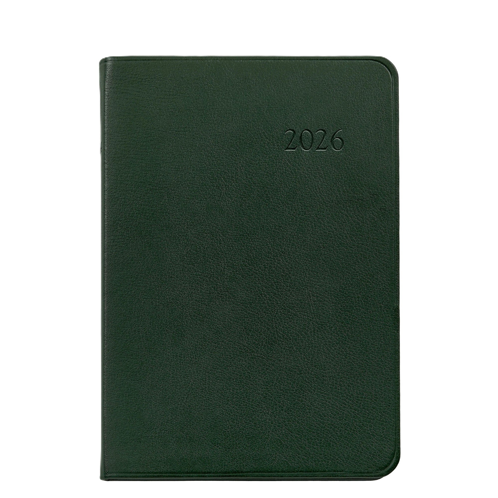 Graphic Image 2026 Daily Journal Traditional Leather Planner