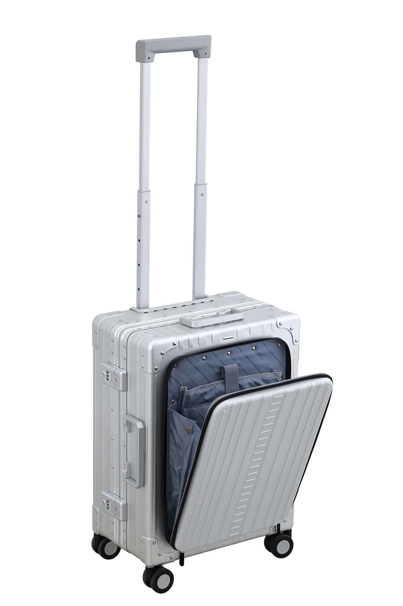 Aleon Aircraft Grade Aluminum 21" Front Pocket International Carry-On