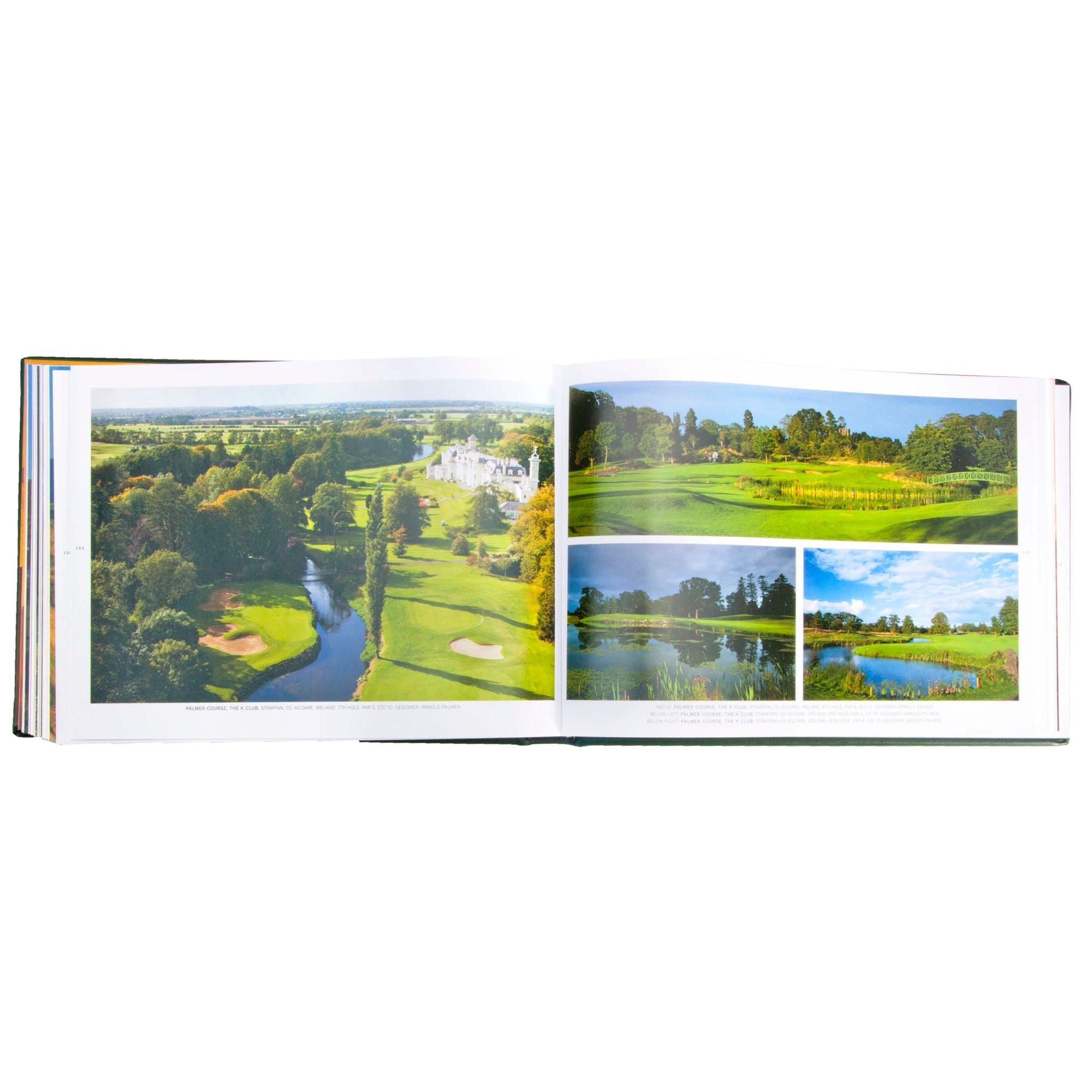 Graphic Image Golf Courses: Fairways of the World Leather Bound Edition