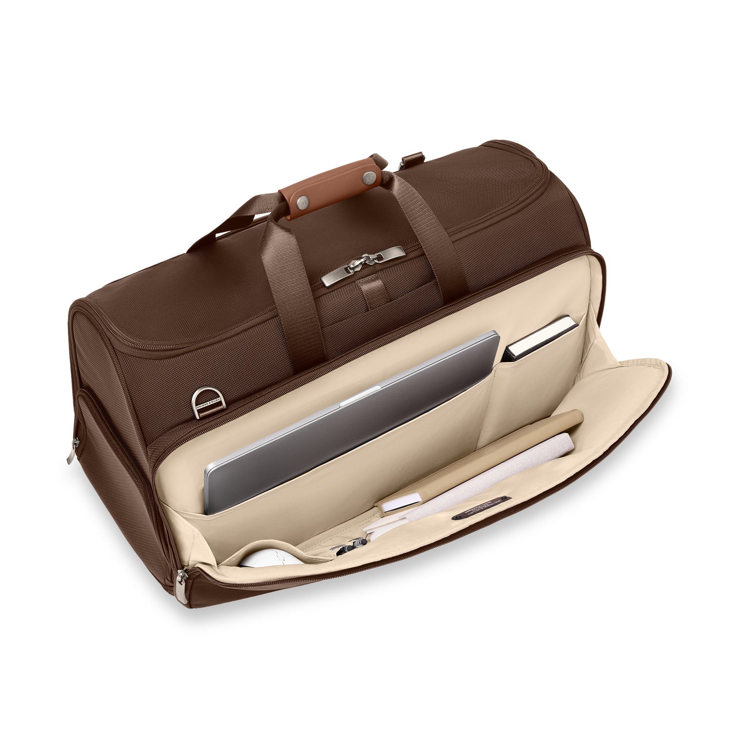 Briggs and Riley Baseline Garment Duffle Limited Edition Chocolate