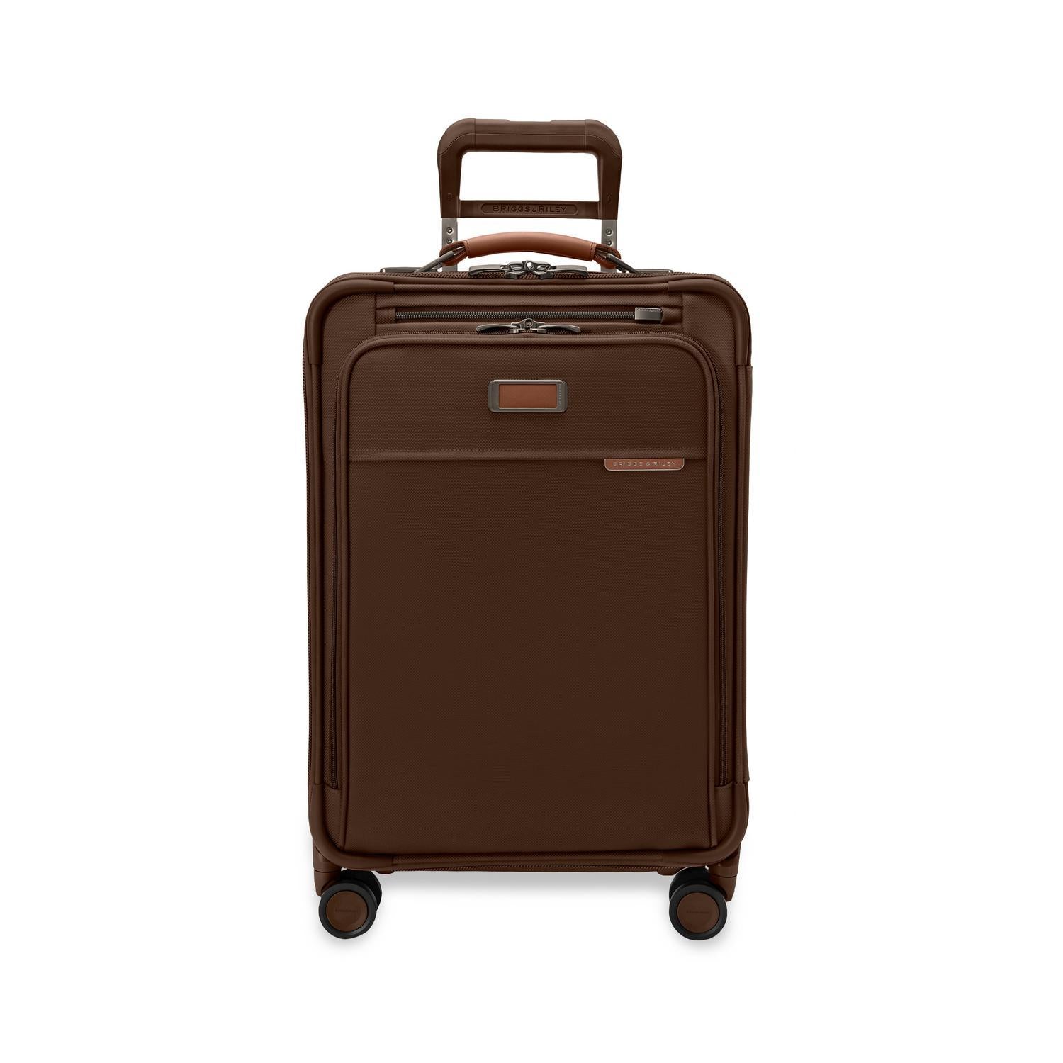 Briggs and Riley Essential 22" Carry-On Expandable Spinner Limited Edition Chocolate