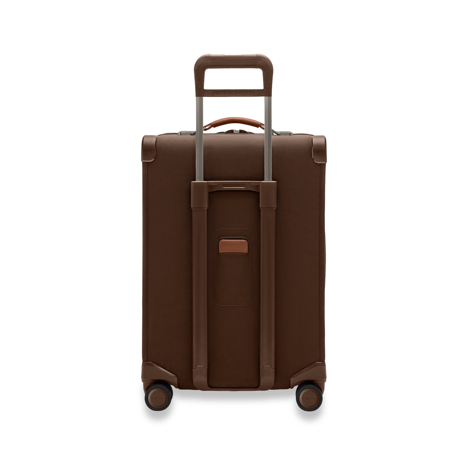 Briggs and Riley Baseline Compact 24" Checked Expandable Spinner Limited Edition Chocolate