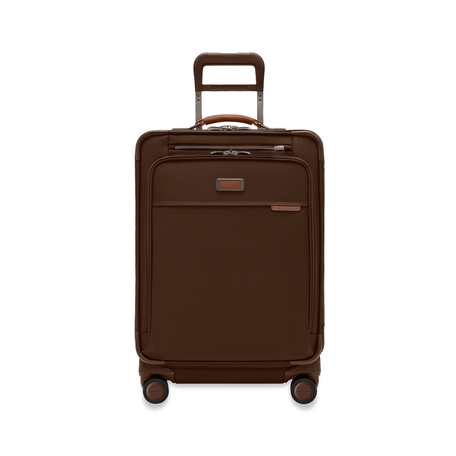 Briggs and Riley Baseline Compact 24" Checked Expandable Spinner Limited Edition Chocolate