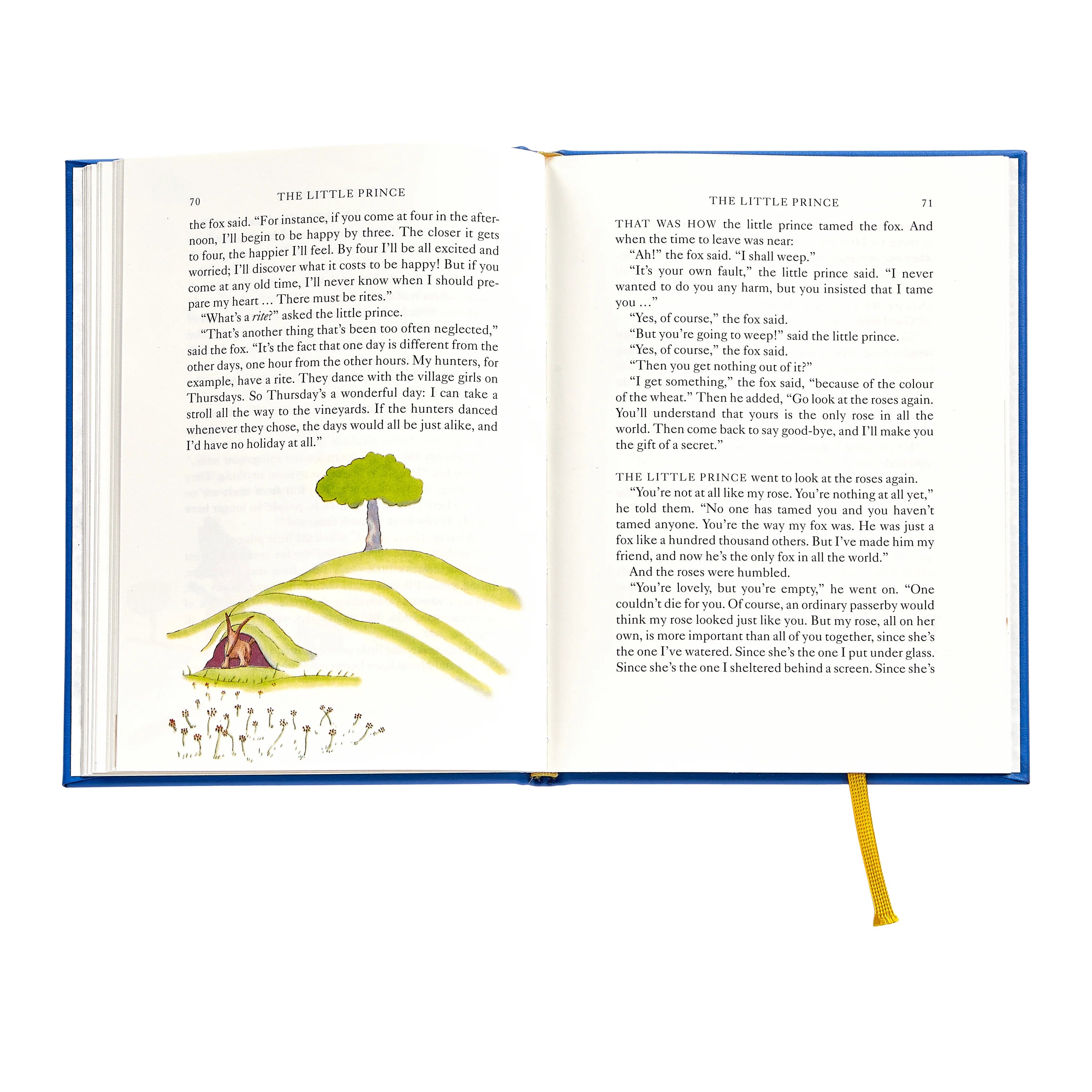 Graphic Image The Little Prince Blue Bonded Leather