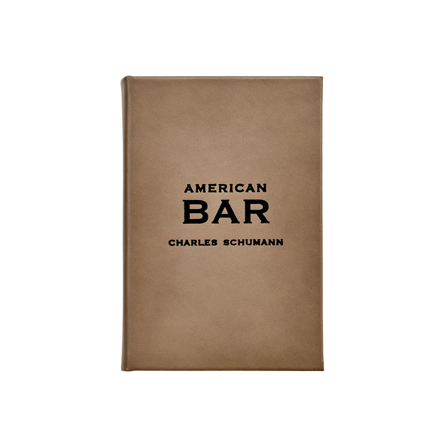 American Bar Taupe Bonded Leather