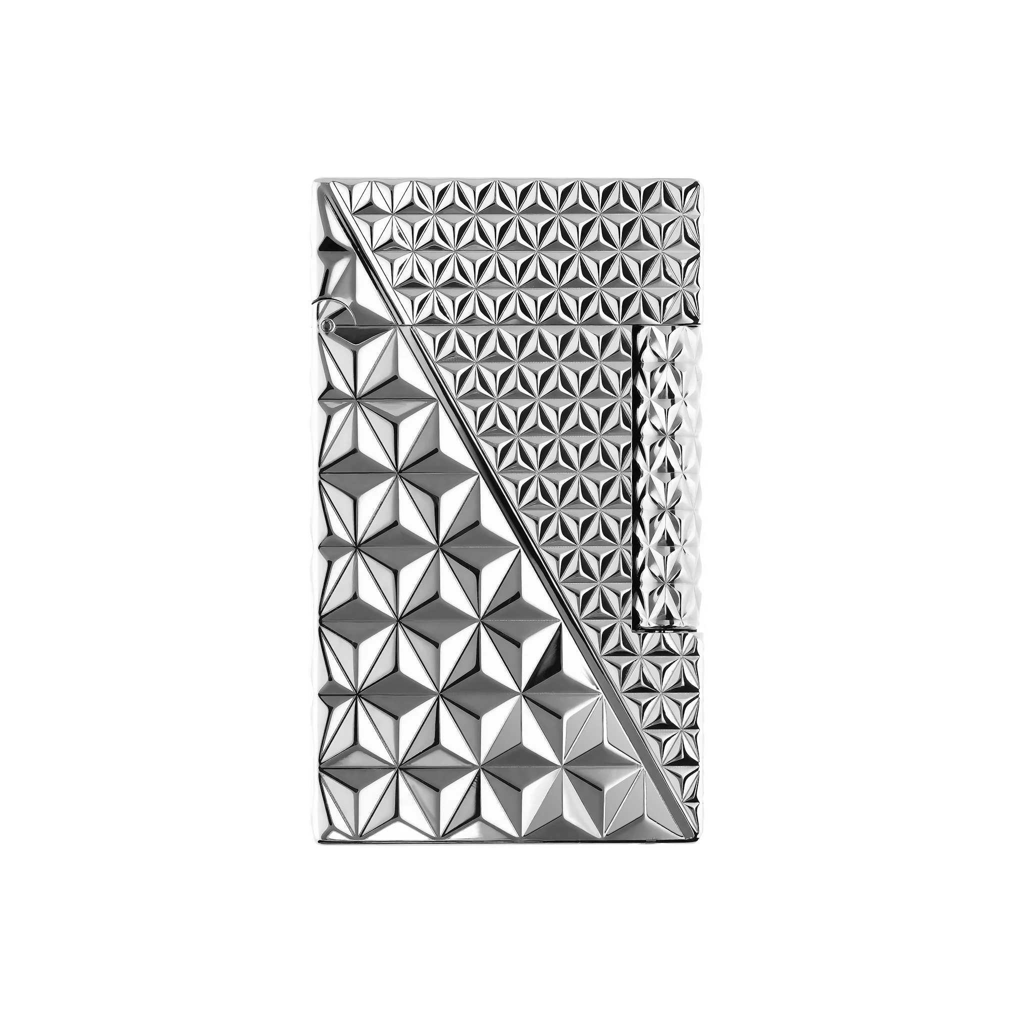 S.T. Dupont Ligne 2 Lighter Double Fire X silver - Altman Luggage 