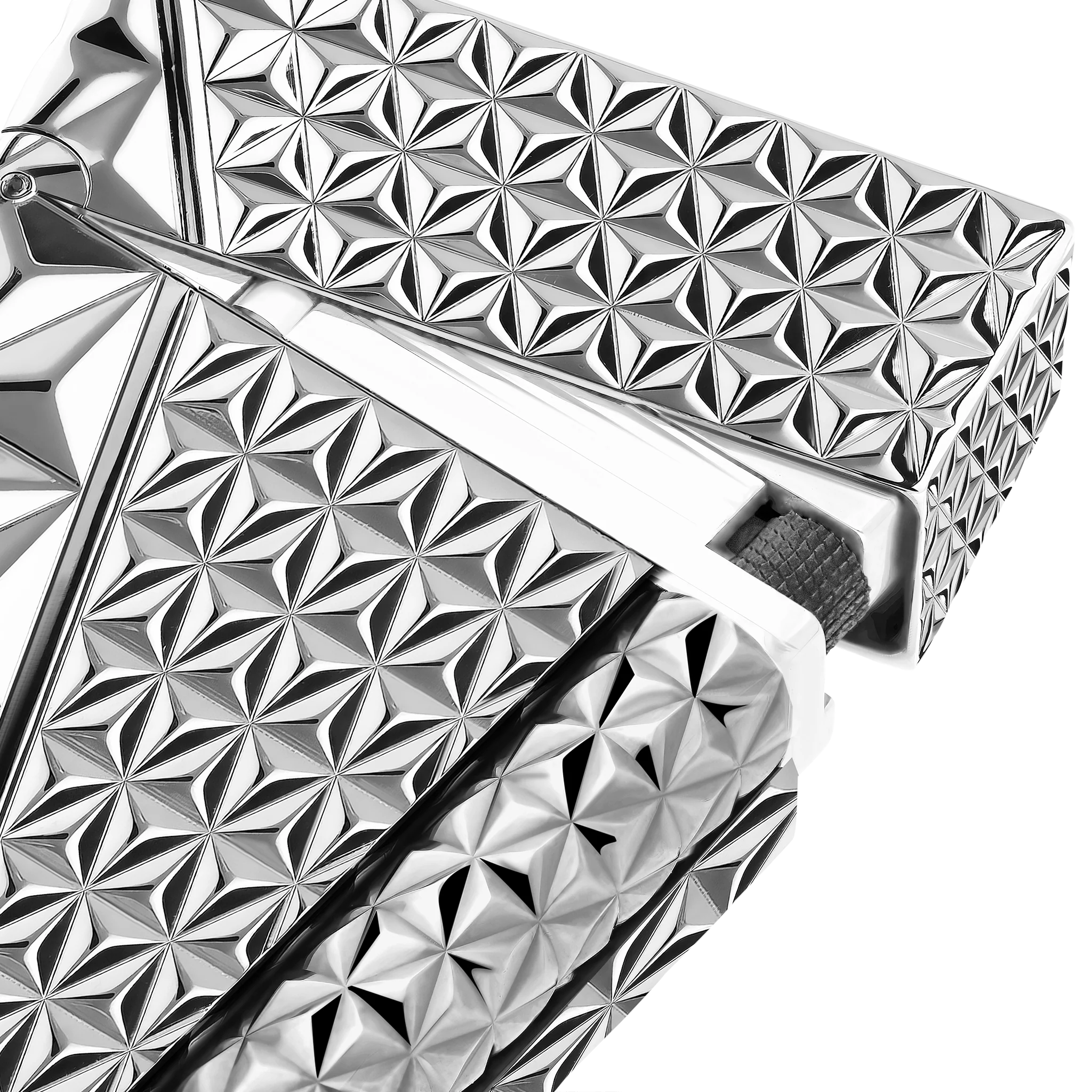 S.T. Dupont Ligne 2 Lighter Double Fire X silver - Altman Luggage 