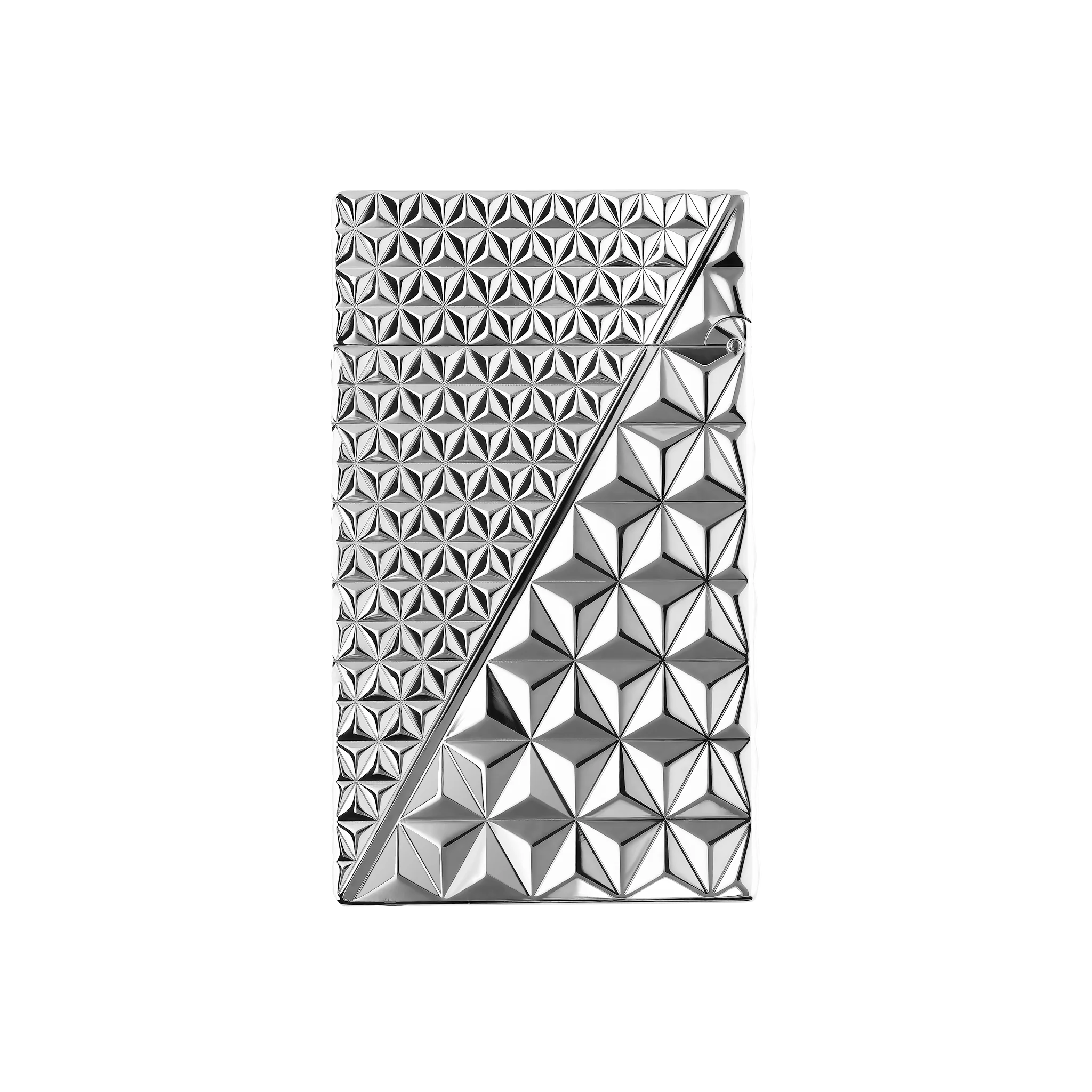 S.T. Dupont Ligne 2 Lighter Double Fire X silver - Altman Luggage 