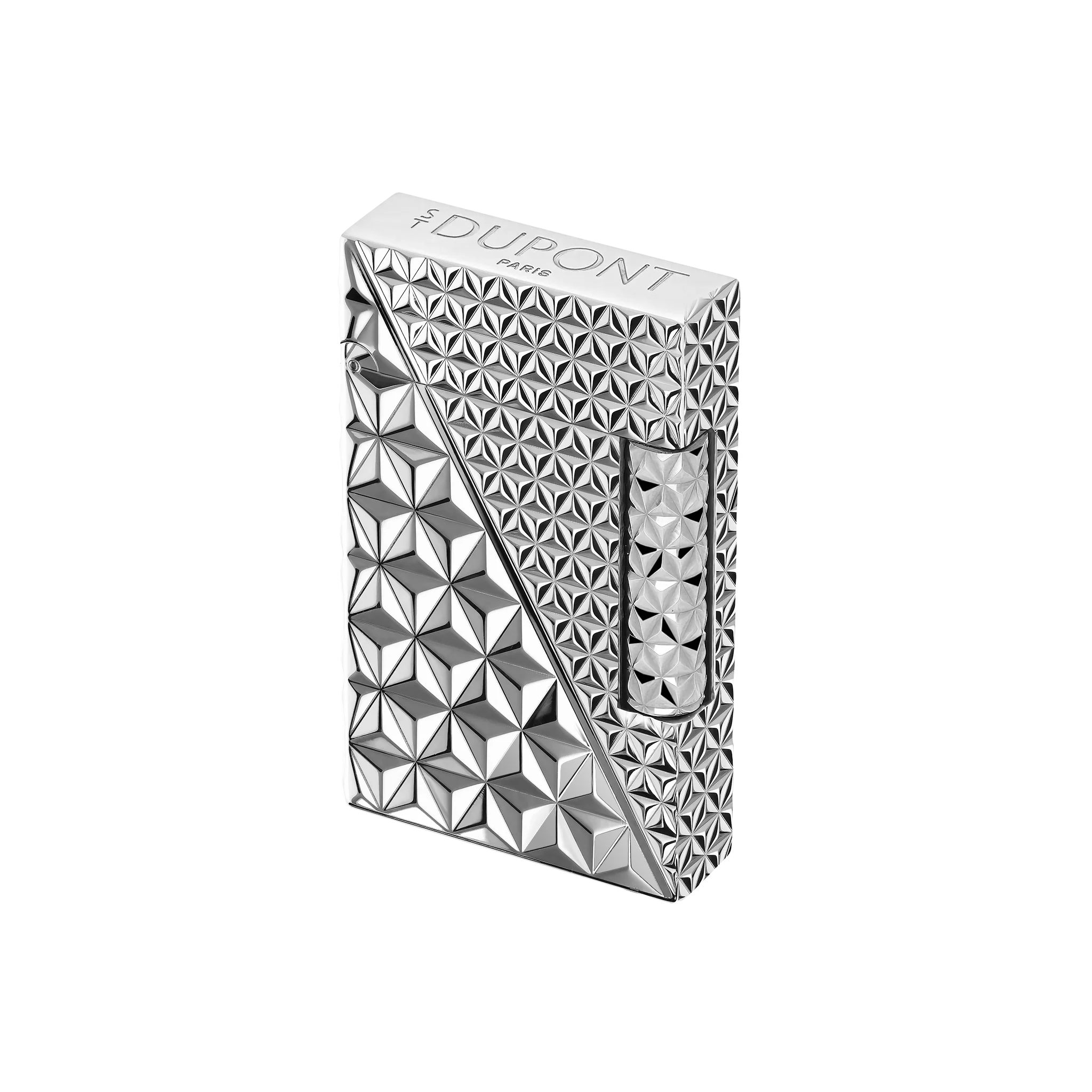 S.T. Dupont Ligne 2 Lighter Double Fire X silver - Altman Luggage 