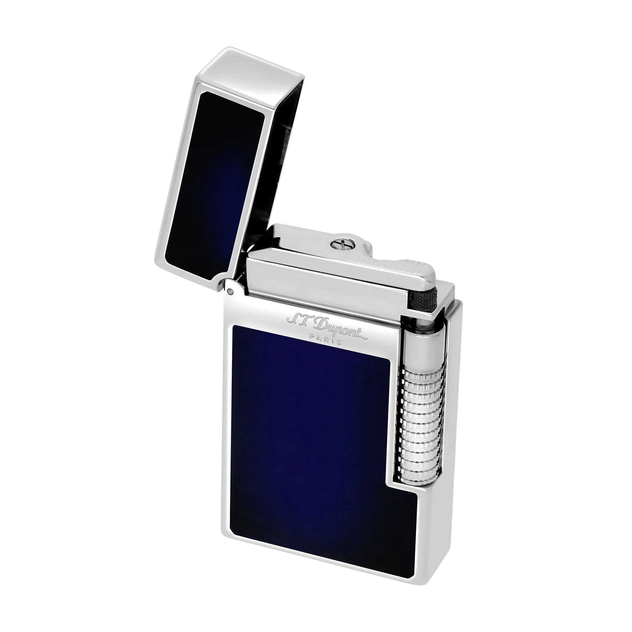 S.T. Dupont Le Grand Lacquered Lighter Dark Blue