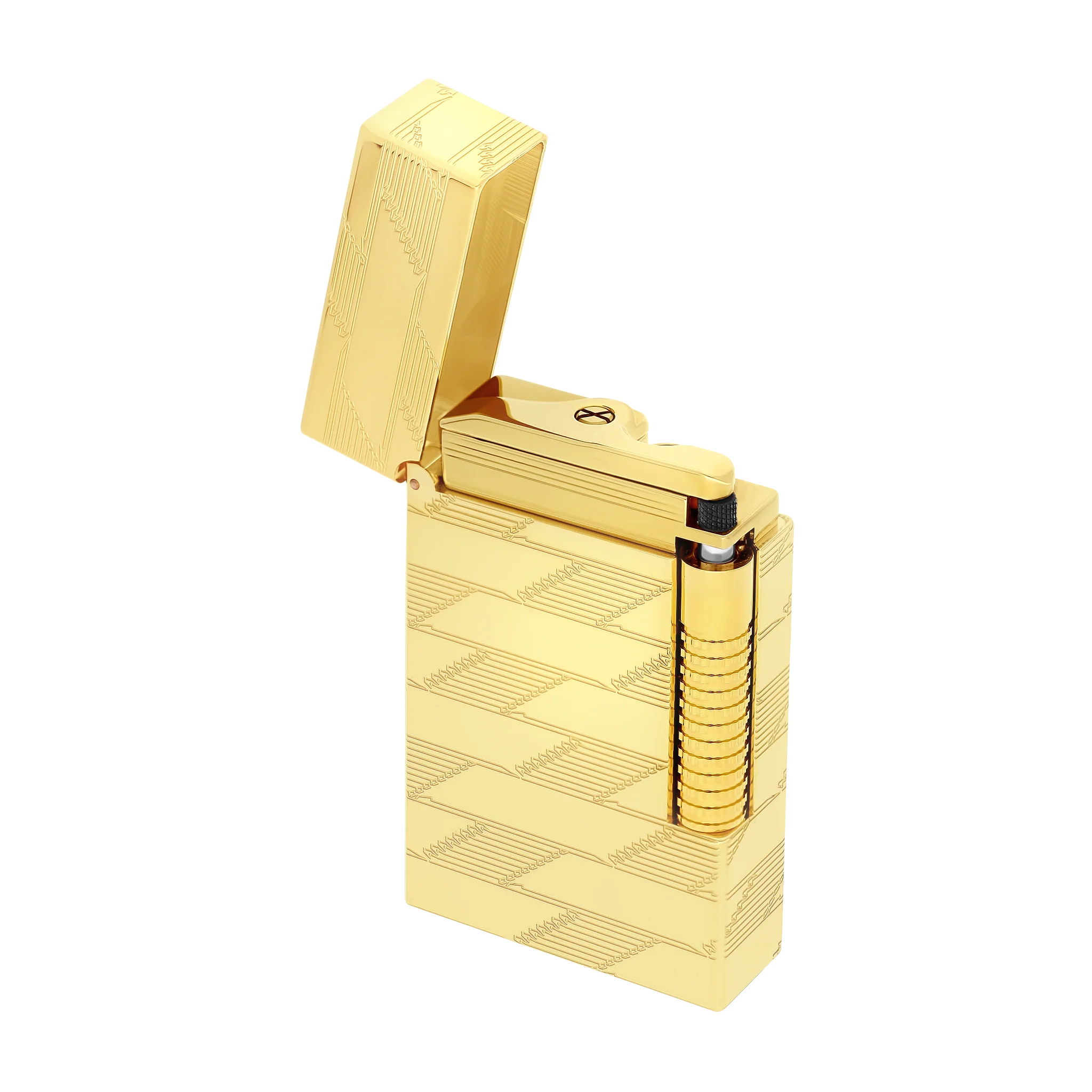 S.T. Dupont Le Grand Guilloche Lighter Gold