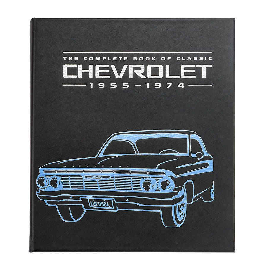 The Complete Book Of Classic Chevrolet Black Bonded Leather