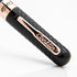 Conklin Mark Twain Crescent Filler Fountain Pen - Black w/ Rose Gold trim