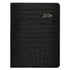 Graphic Image 2026 Desk Diary Embossed Croc Leather