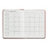 Graphic Image 2026 Desk Diary Traditional Leather