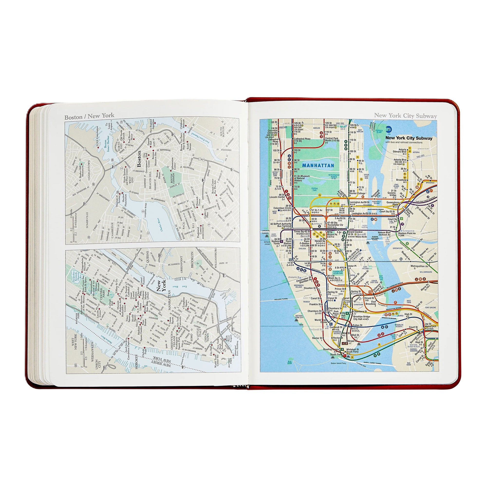 Graphic Image 2026 Desk Diary Traditional Leather