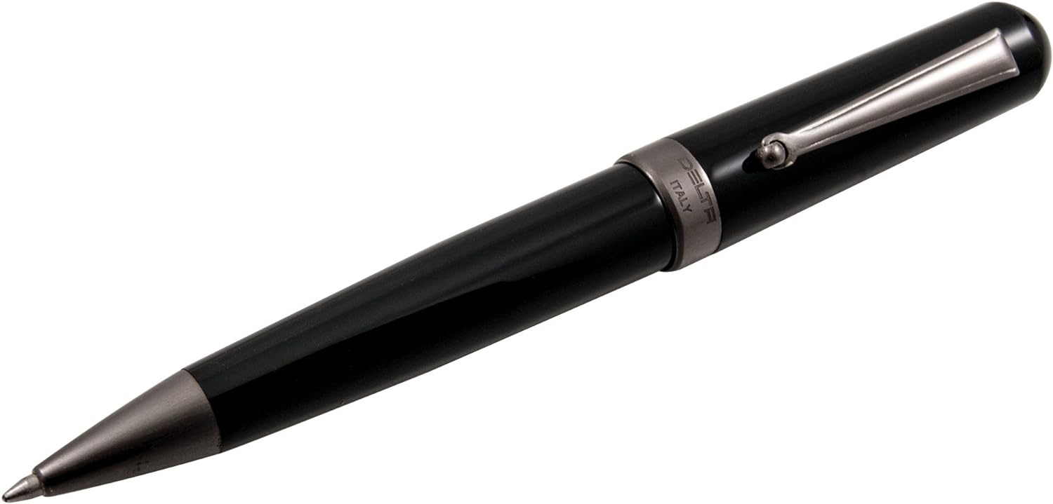 Delta Serena Black Ballpoint Pen