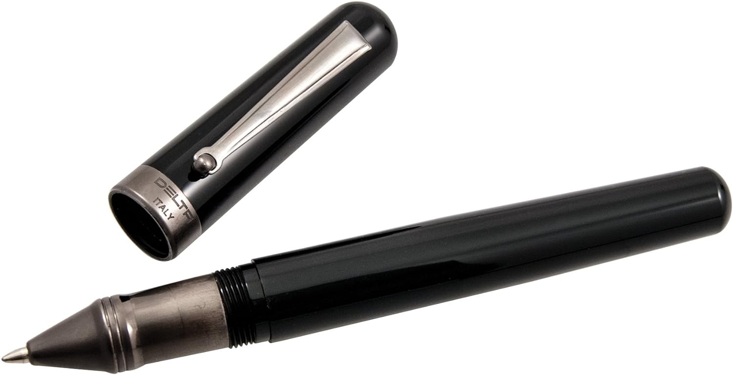 Delta Serena Black Rollerball Pen