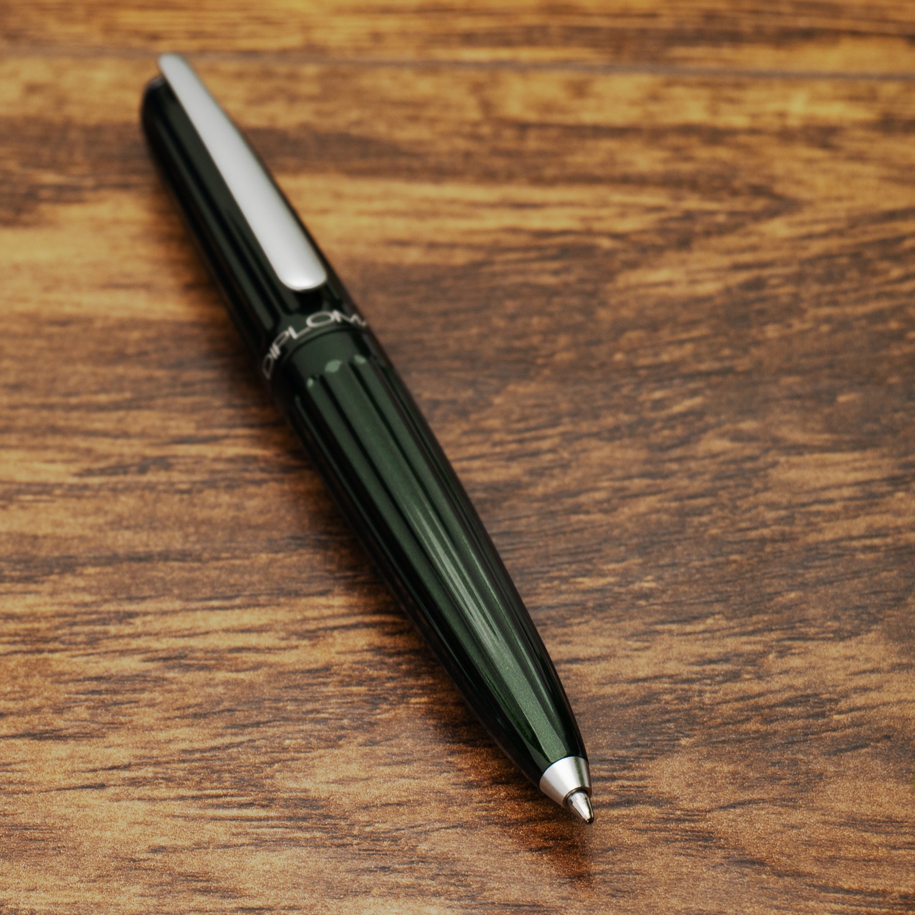 Diplomat Pens Aero easyFLOW Ballpoint Pen Evergreen