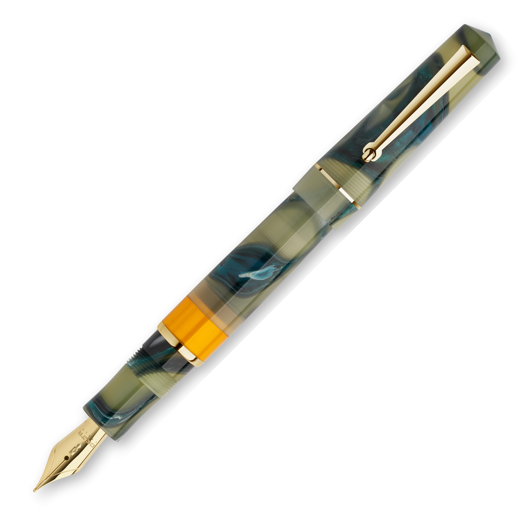 Delta Duna Yellow Fountain Pen Steel Nib