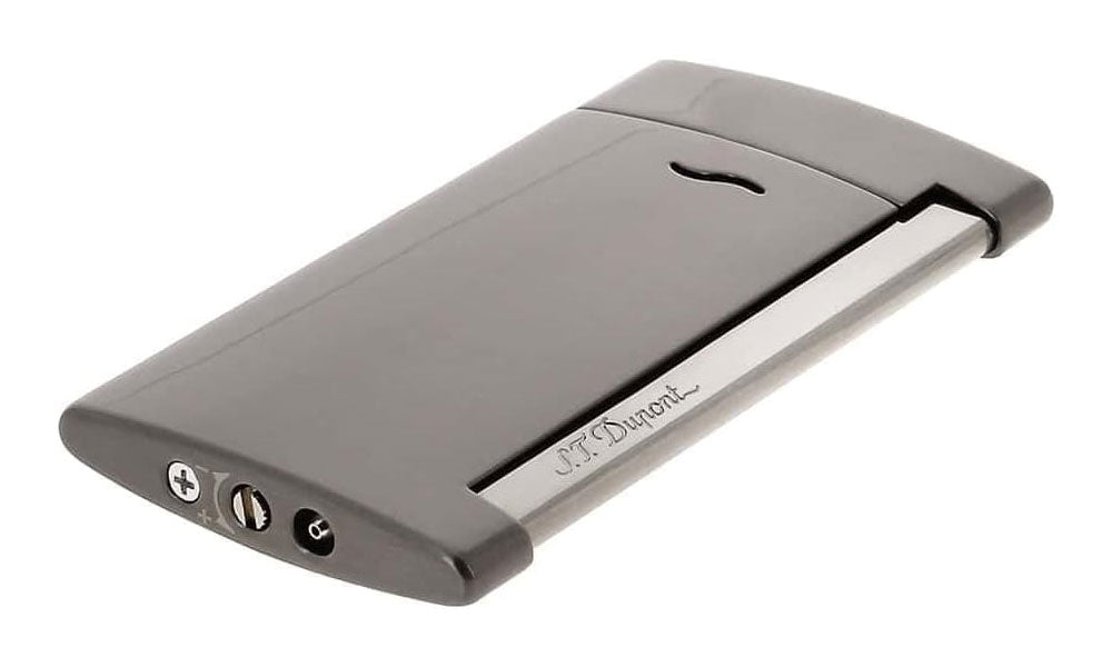 S. T. Dupont SLIM 7 Brushed Gun Metal Lighter