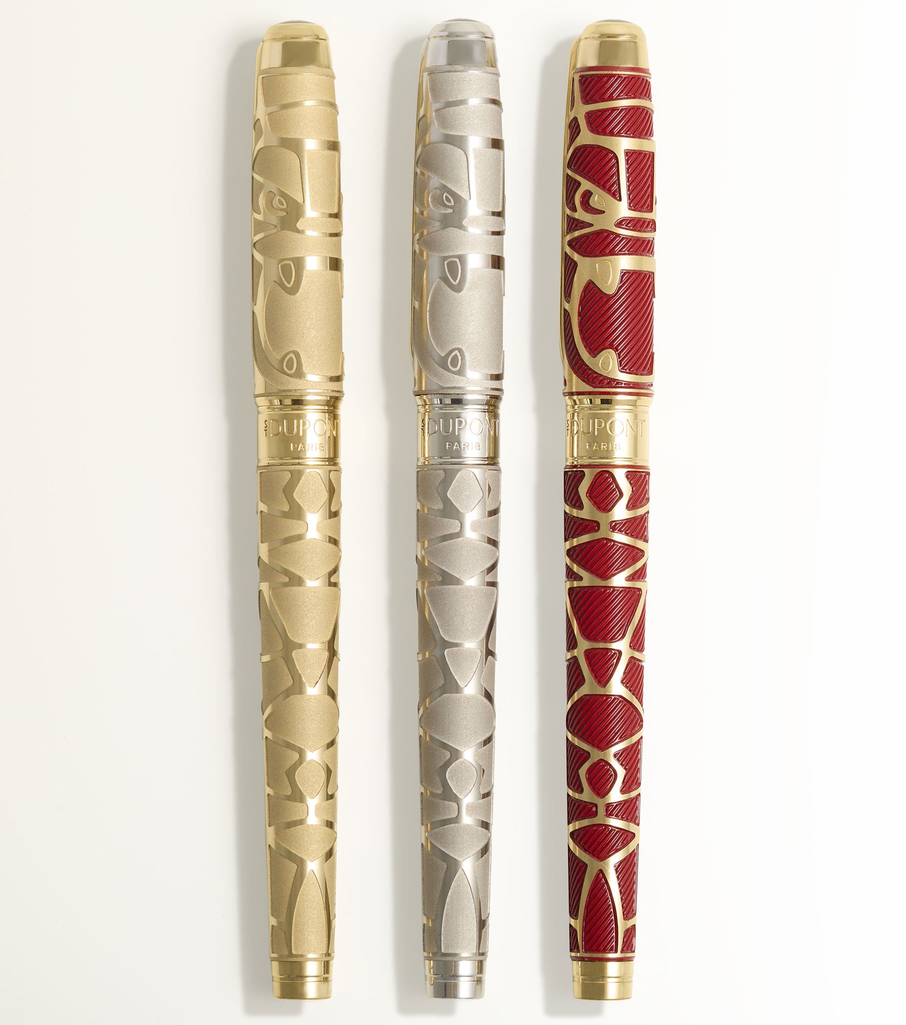 S. T. Dupont Line D Eternity Orlinski Collaboration Large Rollerball Pen Red