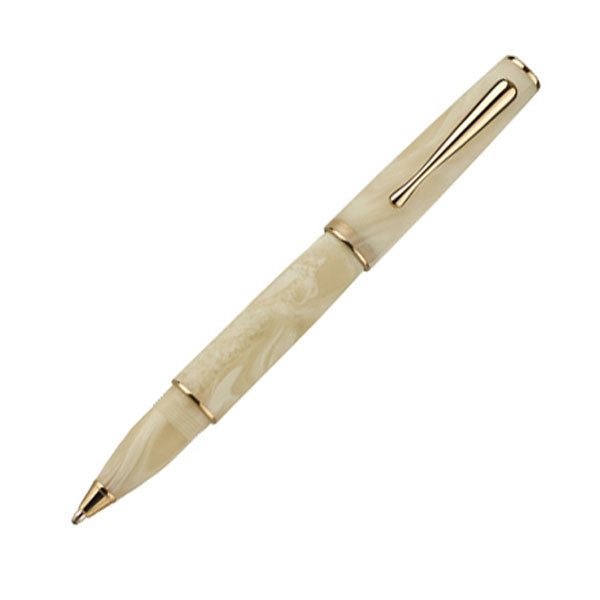 Delta Italiana Rollerball Ivory w/Gold plated trim