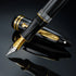 Sheaffer Balance III E893 Glossy Black and Gold Trims Fountain Pen