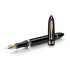 Sheaffer Balance III E893 Glossy Black and Gold Trims Fountain Pen