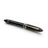 Sheaffer Balance III E893 Glossy Black and Gold Trims Fountain Pen