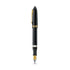 Sheaffer Balance III E893 Glossy Black and Gold Trims Fountain Pen