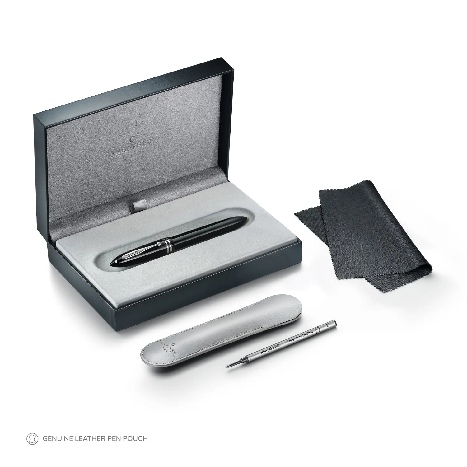 Sheaffer Balance III E892 Glossy Black and Chrome Trims Rollerball