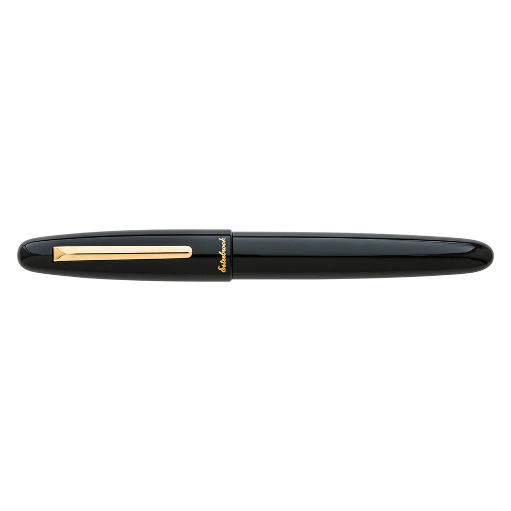 Esterbrook Estie Ebony Black With Gold Trim Regular Size Fountain Pen