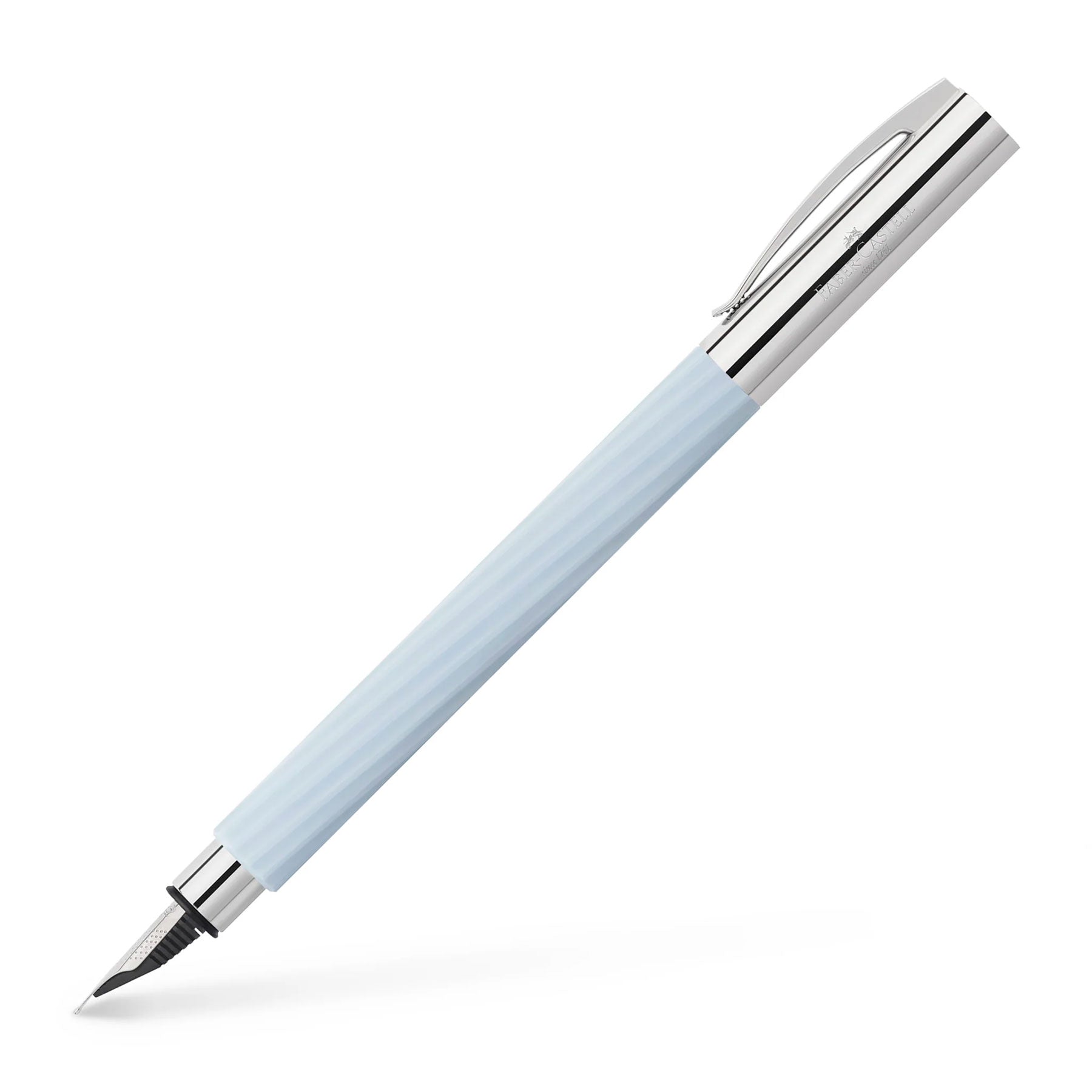 Faber-Castell Ambition Limited Edition Italic Ice Blue Fountain Pen=