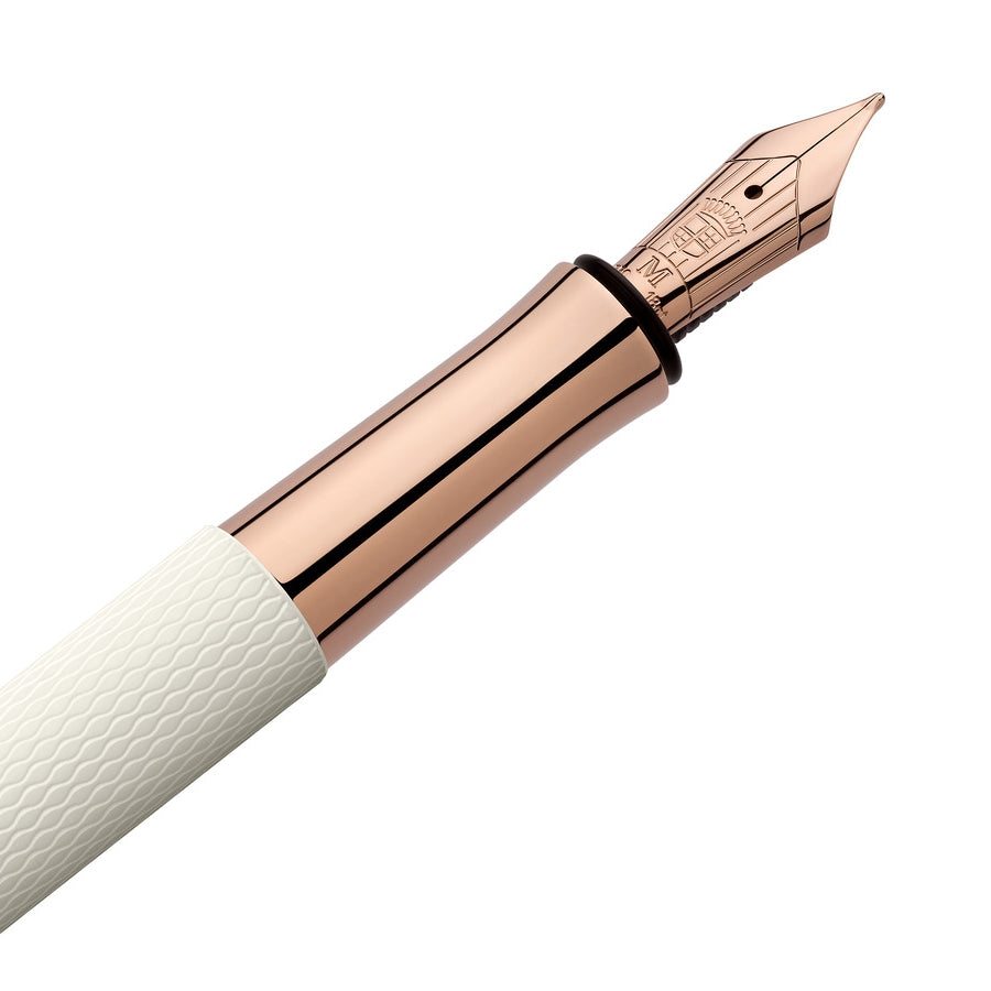 Graf Von Faber-Castell Guilloche Fountain Pen Champagne Blush - Altman Luggage 