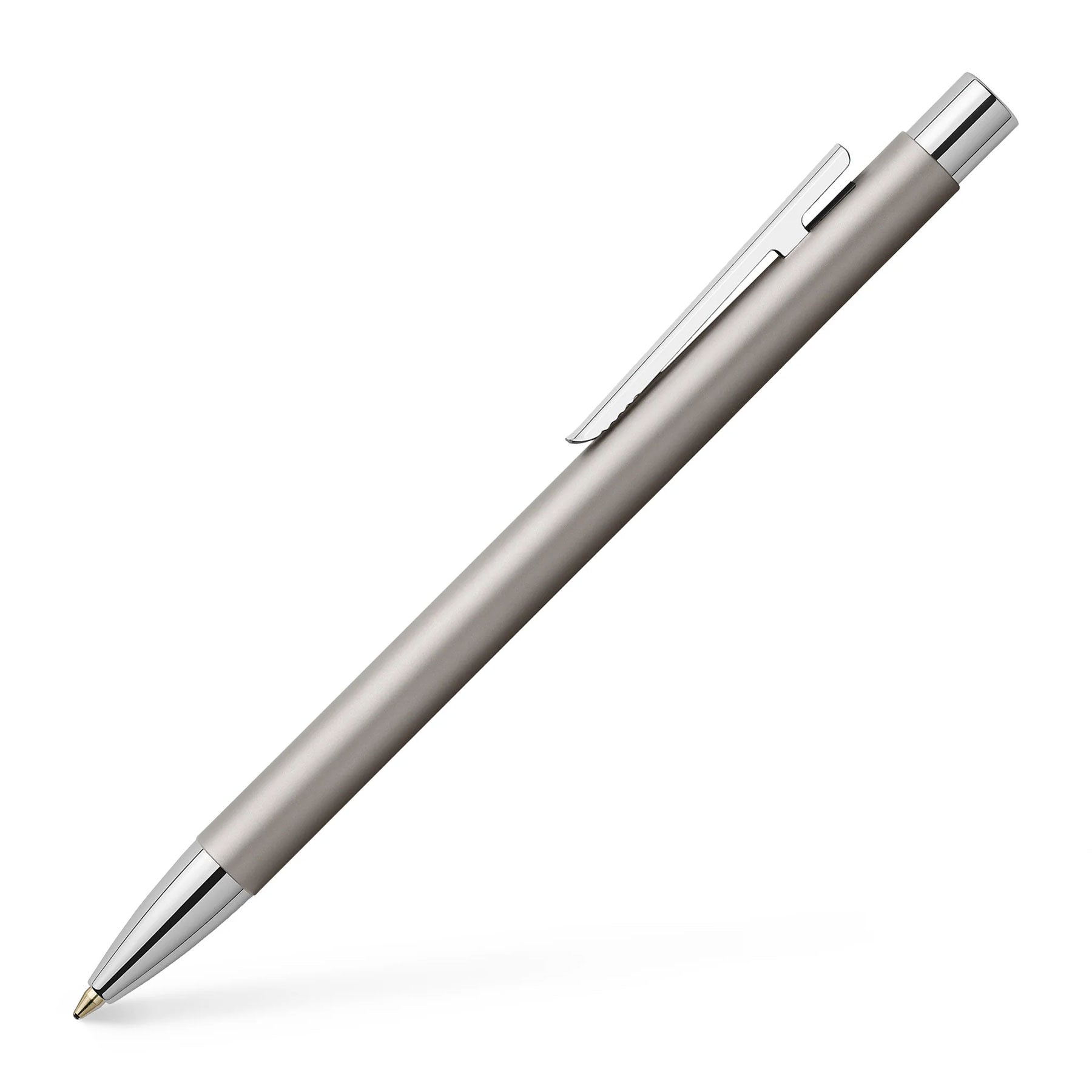 Faber-Castell NEO Slim Ballpoint Pen Matte Stainless Steel