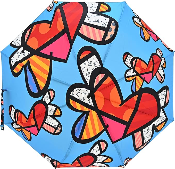 Britto Flying Hearts Umbrella