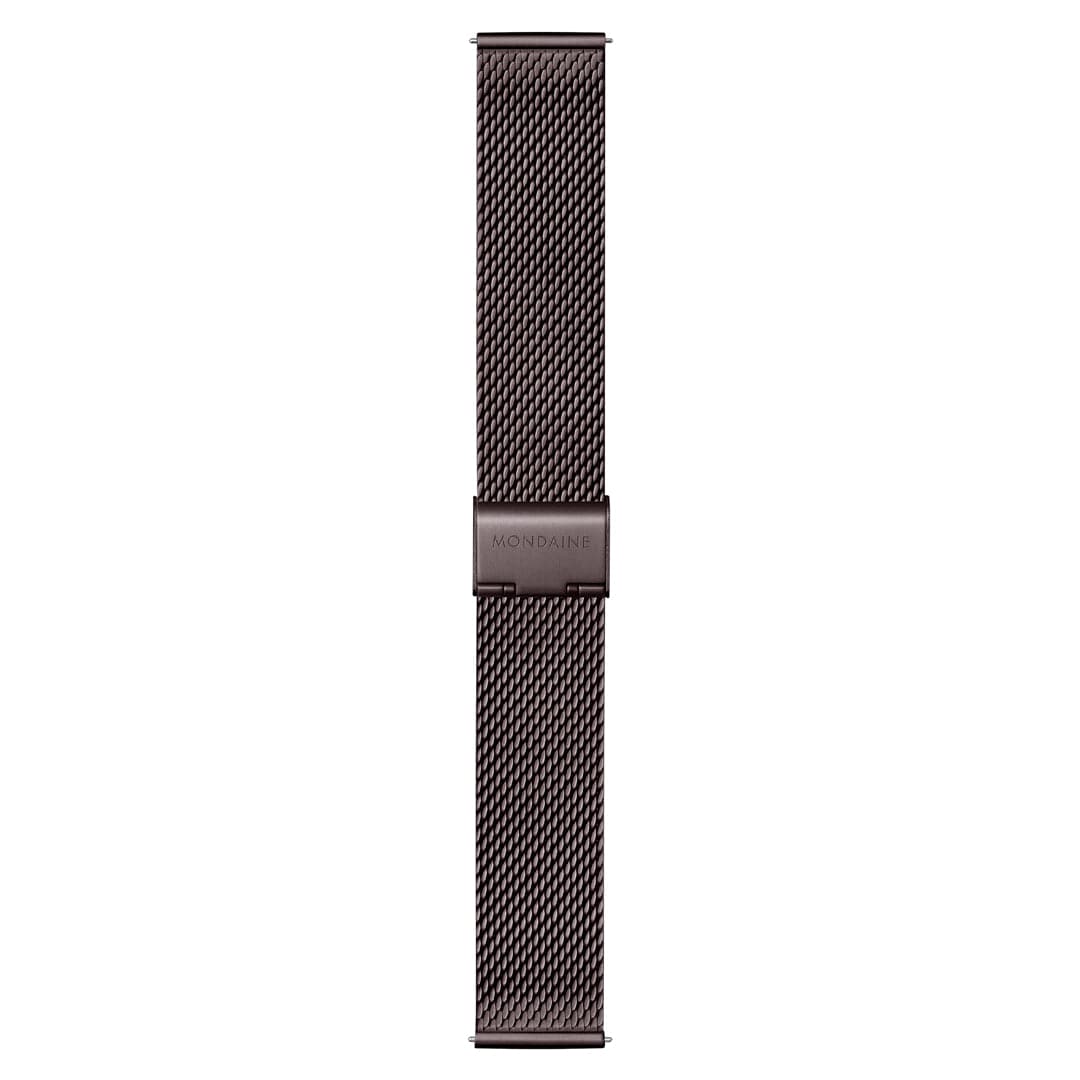 Mondaine Classic Brown Stainless Steel Mesh, 40 mm A660.30360.1BSBZ