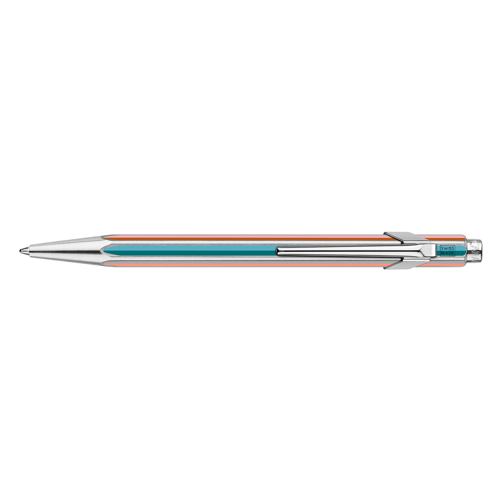 Caran D'Ache 849 PAUL SMITH Limited Edition Ballpoint Pen Grey Silver