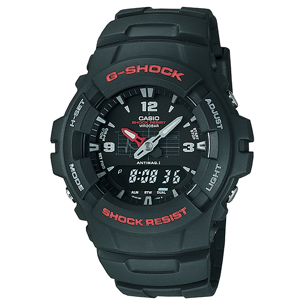 Casio G-Shock ANALOG-DIGITAL G-100 SERIES G100-1BV