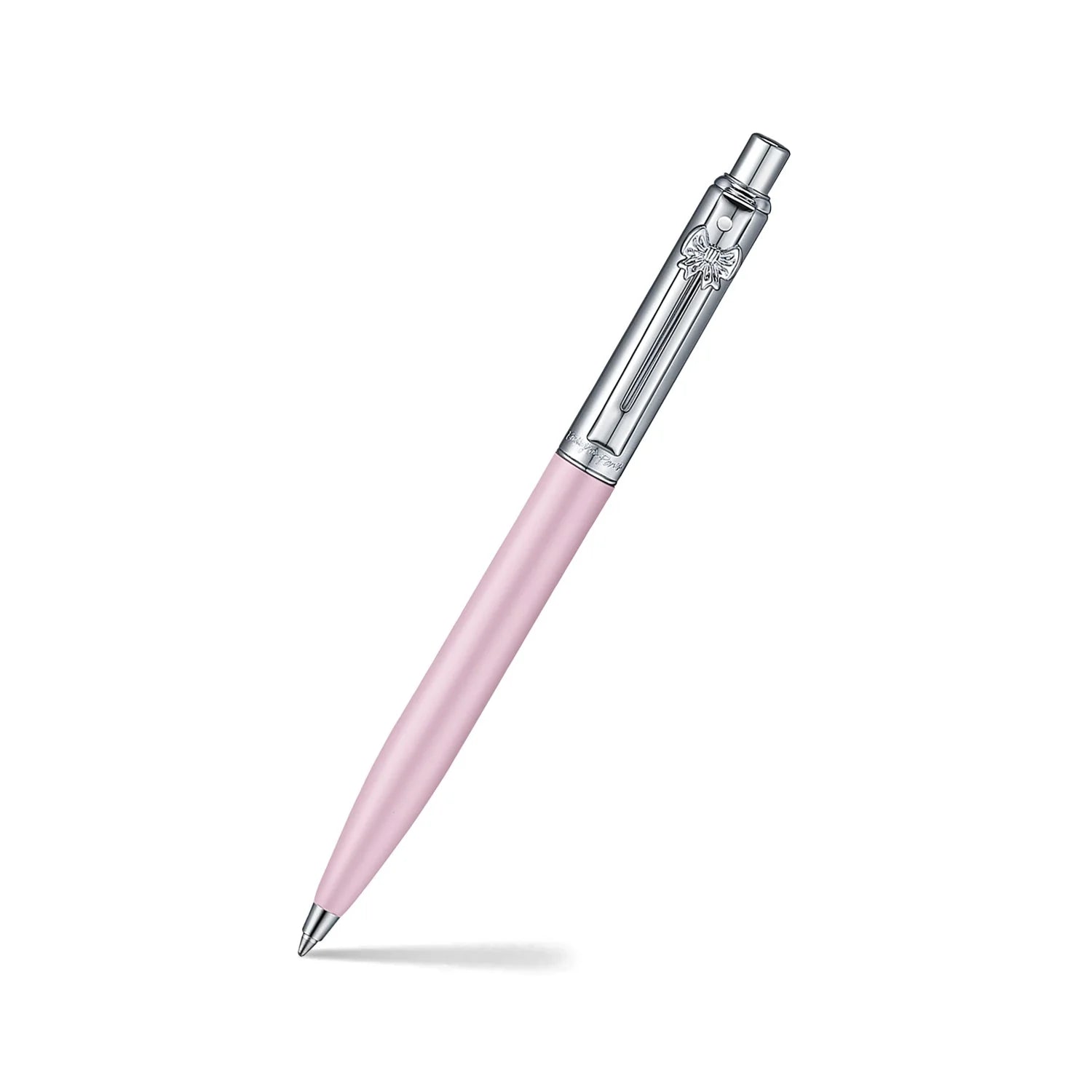 Sheaffer Gift Set ft. Emily in Paris Sentinel 321 Pink Matte Finish Ballpoint Pen with Chrome Trims and Small Hardbound Notebook