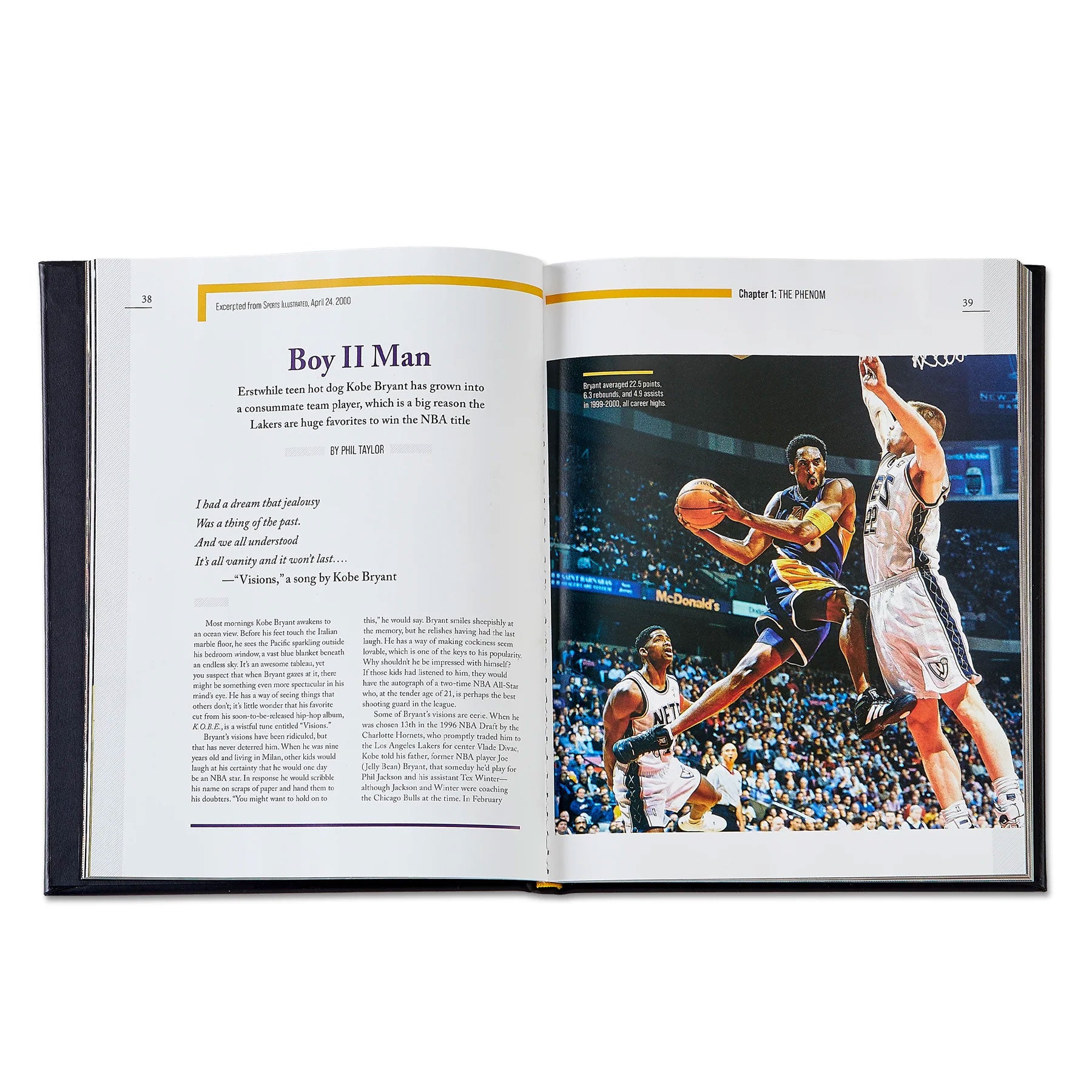 Graphic Image Kobe Bryant: A Tribute to a Basketball Legend - Black Bonded Leather