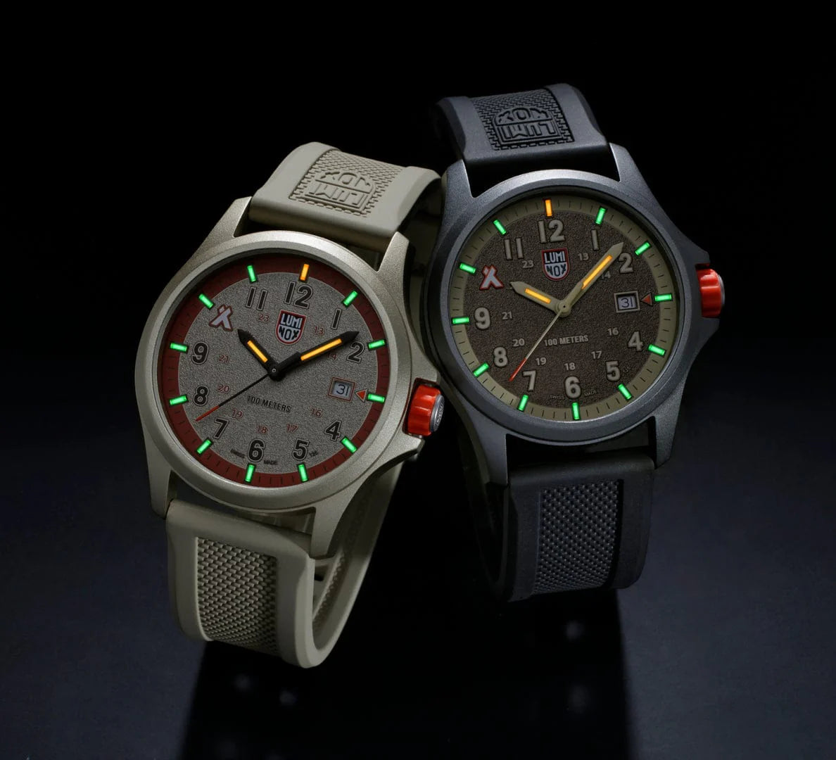 Luminox Bear Grylls Survival Land 3710 Series Outdoor Watch, 43 mm